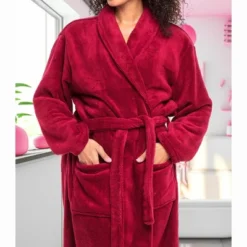 Women's Warm Fleece Winter Robe, Long Soft Plush Bathrobe -Women Clothing Sale GUEST a3d40290 06c8 4b8b 956b 85ea5343e566