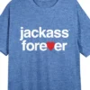 Jackass Forever Heart Logo Women's Blue Heather Nightshirt
