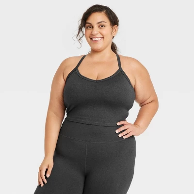 Women's Light Support Allover Cozy Cami Sports Bra - All In Motion™ 6 Women's Light Support Allover Cozy Cami Sports Bra - All In Motion™ - Image 6