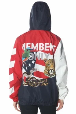 Members Only - Women's Jungle Print Popover Oversized Jacket -Women Clothing Sale GUEST a89c35e3 ff39 4db4 ac67 10eecb541f4f