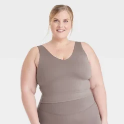 Women's Light Support V-Neck Cropped Sports Bra - All In Motion™ -Women Clothing Sale GUEST a8e090e9 e989 46e1 8924 9631b07bcf08