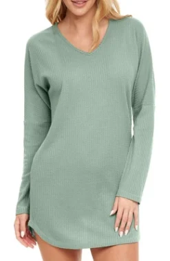 Women's Soft Ribbed Waffle Rib Knit Night Shirt, Oversized Sweater Top Sleep Shirt, Pajamas 17 Women's Soft Ribbed Waffle Rib Knit Night Shirt, Oversized Sweater Top Sleep Shirt, Pajamas -Women Clothing Sale GUEST a9412d00 fe3b 4658 8853 502a91a9a938