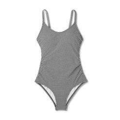 Women's Textured Gingham Ruched Full Coverage One Piece Swimsuit - Kona Sol™ Black 9 Women's Textured Gingham Ruched Full Coverage One Piece Swimsuit - Kona Sol™ Black -Women Clothing Sale GUEST a9bfbaea 9599 4f4f 9e9b d3ba6b52bbeb