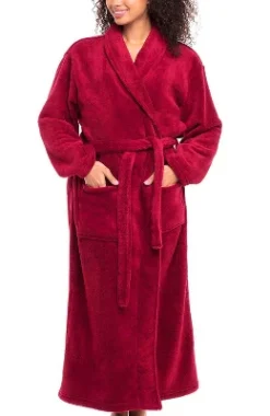 Women's Warm Fleece Winter Robe, Long Soft Plush Bathrobe -Women Clothing Sale GUEST aac2c286 042d 4462 987d c77a2e4eb8b4