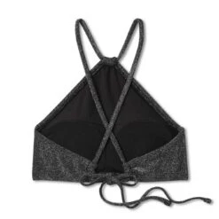 Women's High Next Halter Bralette Bikini Top - Wild Fable™ Black Lurex -Women Clothing Sale GUEST ac245152 e46b 4fdd 9575 830dad9109e4