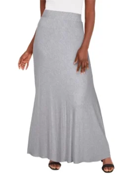 Jessica London Women’s Plus Size Everyday Knit Maxi Skirt -Women Clothing Sale GUEST aeee5659 334f 46c1 afd9 c93d7a8794a0