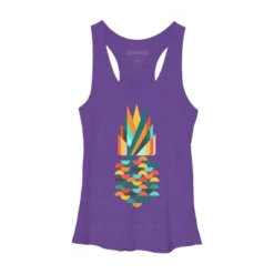 Women's Design By Humans Geometric Pineapple By Radiomode Racerback Tank Top -Women Clothing Sale GUEST b1de77a0 a8ef 4f7d 8e7a 62ea3beb4a5f