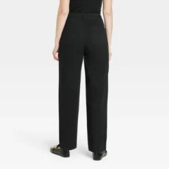 Women's High-Rise Slim Regular Fit Full Pants - A New Day™