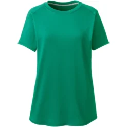 Lands' End School Uniform Women's Short Sleeve Active Gym T-shirt -Women Clothing Sale GUEST b32a620c ca90 4c26 bbe7 32ba1de926e7