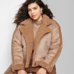 Women's Faux Shearling Jacket - Wild Fable™ 8 Women's Faux Shearling Jacket - Wild Fable™ -Women Clothing Sale GUEST b4a14fe5 b674 4b20 9e0a f8cd8a91271c