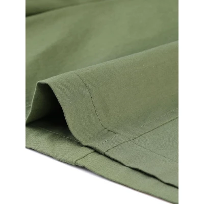 Agnes Orinda Women's Plus Size Pants Loose Slant Pocket Elastic Waist Straight Leg Shorts 5 Agnes Orinda Women's Plus Size Pants Loose Slant Pocket Elastic Waist Straight Leg Shorts - Image 5