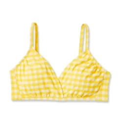 Women's Textured Gingham Triangle Bikini Top - Kona Sol™ Yellow 12 Women's Textured Gingham Triangle Bikini Top - Kona Sol™ Yellow -Women Clothing Sale GUEST b4c9353a 3eab 40dd 91c7 10a268f3e62d