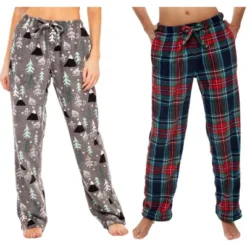 Women's Gift Box Of 2 Warm Plush Fleece Pajama Pants, Winter Lounge PJ Bottoms 12 Women's Gift Box Of 2 Warm Plush Fleece Pajama Pants, Winter Lounge PJ Bottoms -Women Clothing Sale GUEST b56c4ac7 ae41 46b2 ad4f cfef90bfba3f