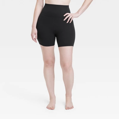 Women's Everyday Soft Bike Shorts 6" - All In Motion™ 2 Women's Everyday Soft Bike Shorts 6" - All In Motion™ - Image 2
