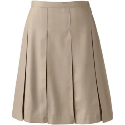 Lands' End Lands' End School Uniform Women's Solid Box Pleat Skirt Top Of Knee -Women Clothing Sale GUEST b84fcc3e 8d3f 4ac5 807c 8c91e80b0c99