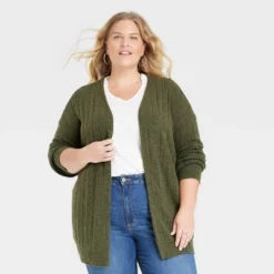 Women's Cable Pointelle Cardigan - Knox Rose™ -Women Clothing Sale GUEST b9b204dd c85a 41ce 914e cc30fee22538