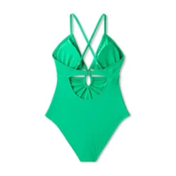 Women's Plunge Cut Out One Piece Swimsuit - Shade & Shore™ Green -Women Clothing Sale GUEST baaf351b 1945 48cc acf8 e236904bf55d