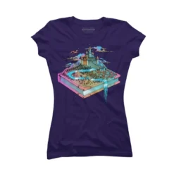 Junior's Design By Humans The World Is A Book By Tobiasfonseca T-Shirt -Women Clothing Sale GUEST bc09d947 b371 44e9 9d45 87892ef81c88