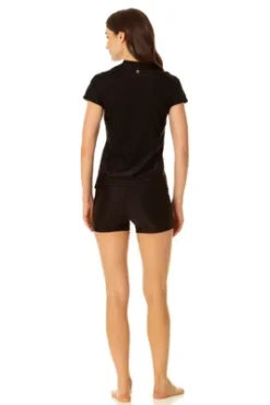 Coppersuit - Women's Short Sleeve Zip Front Rashguard Swimsuit Top -Women Clothing Sale GUEST bcfdce81 7689 4ae9 8058 c2b14c9f76bb