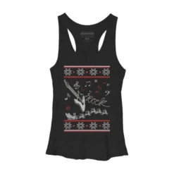 Women's Design By Humans Rock Christmas By Sophialada Racerback Tank Top -Women Clothing Sale GUEST bd98f72b 19ff 4b03 ba38 e6e40161b77a
