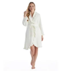 Softies 36" Ruffle Chenille Robe -Women Clothing Sale GUEST bf95cc3c 3a49 4445 911a 77c98797bdb4