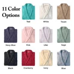100% Cotton Ultra-Soft Terry Adult Unisex Lightweight Luxury Bathrobe By Blue Nile Mills -Women Clothing Sale GUEST c10d16a9 2be9 428b 94b7 8706fa3f96e7