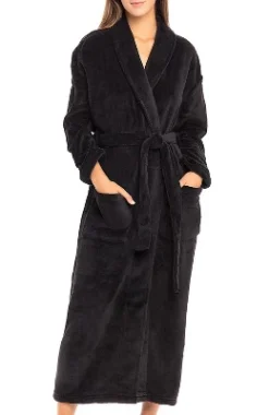 Women's Warm Fleece Winter Robe, Long Soft Plush Bathrobe -Women Clothing Sale GUEST c189f8bc 4ba2 4613 8762 0371b5fcd985
