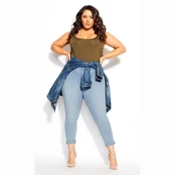 Women's Plus Size Harley Lover Skinny Jean - Sky | CITY CHIC -Women Clothing Sale GUEST c3abc327 042c 4d44 b488 6f06d09a08cf