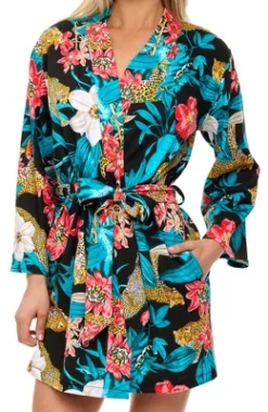 Women's Soft Cotton Knit Jersey Lounge Robe With Pockets, Short Bathrobe -Women Clothing Sale GUEST c3d592a9 1129 4beb ba1e 994a3b094647