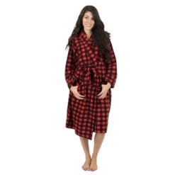 Leveret Womens Fleece Robe -Women Clothing Sale GUEST c4f1ce10 0e6c 416f b5ba 396ecbf9dbe5
