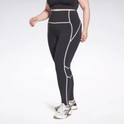 Reebok Lux High-Waisted Colorblock Tights (Plus Size) Womens Athletic Leggings -Women Clothing Sale GUEST c6c39beb 74e5 49e0 a4a4 57986922addb