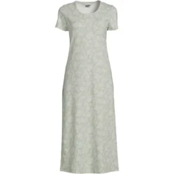 Lands' End Women's Cotton Short Sleeve Midcalf Nightgown -Women Clothing Sale GUEST c7fc53a4 e8ac 4508 be5a 4d48d764a86a