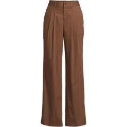 Lands' End Women's High Rise Crisp Poplin Chino Wide Leg Pants -Women Clothing Sale GUEST c953fbea f707 41b7 bc19 49a483ab4914