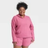 Women's Plus Size Ultra Value French Terry Hooded Sweatshirt - All In Motion™