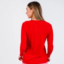 Calypsa Womens Raglan Color Block Rash Guard"