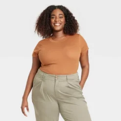 Women's Ribbed T-Shirt Bodysuit - A New Day™ -Women Clothing Sale GUEST cbe5f7cf 6ff7 4aac a95c 4f039b14d4ca