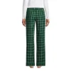 Lands' End Women's Print Flannel Pajama Pants