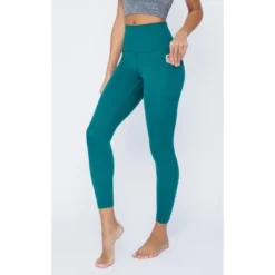 Yogalicious Womens Lux Elastic Free High Waist Side Pocket 7/8 Ankle Legging -Women Clothing Sale GUEST ce06786b e0b8 4ba8 b212 ab0777b59374