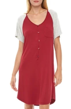 Womens Soft Knit Short Sleeve Nightgown, Button Down Night Shirt Pajamas 20 Womens Soft Knit Short Sleeve Nightgown, Button Down Night Shirt Pajamas -Women Clothing Sale GUEST ce65837b 9dc0 44c8 9088 8a8283de5965