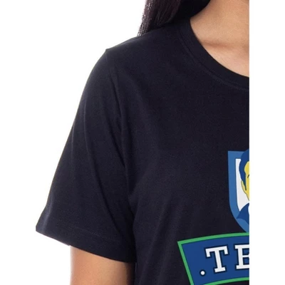 Ted Lasso Mens' TV Series Show Team Nightgown Sleep Pajama Shirt Crewneck Black 2 Ted Lasso Mens' TV Series Show Team Nightgown Sleep Pajama Shirt Crewneck Black - Image 2