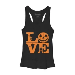 Women's Design By Humans Halloween Love Night Creepy Cute Fun By RedBirdLS Racerback Tank Top -Women Clothing Sale GUEST d1dde3ff 74bc 4773 b7ed 26091d81501a