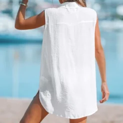 Women's V-Neck Basic Collar Cover-Up Dress - Cupshe 7 Women's V-Neck Basic Collar Cover-Up Dress - Cupshe -Women Clothing Sale GUEST d299093c 2667 4bfe aa52 fb56ea4e2d7a