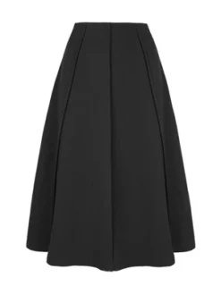 Allegra K Women's High Waist Stretch A-Line Pleated Flared Skirt -Women Clothing Sale GUEST d440998f 4cad 4e9b 92dc afa363cfaa84