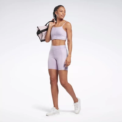 Reebok Yoga Performance Rib Shorts Womens Athletic Shorts 1 Reebok Yoga Performance Rib Shorts Womens Athletic Shorts