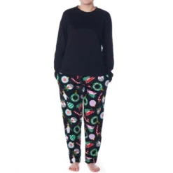 Alpine Swiss Womens Pajama Set Long Sleeve Shirt And Polar Fleece Pants Sleepwear -Women Clothing Sale GUEST d965a792 5685 42ac 9ee9 66a83942e9dd