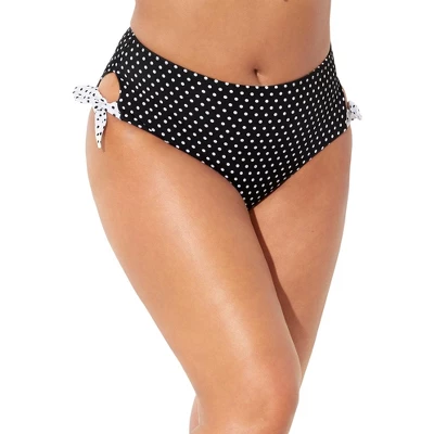 Swimsuits For All Women’s Plus Size Bow High Waist Brief 4 Swimsuits For All Women’s Plus Size Bow High Waist Brief - Image 4