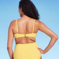 Women's Textured Gingham Triangle Bikini Top - Kona Sol™ Yellow 11 Women's Textured Gingham Triangle Bikini Top - Kona Sol™ Yellow -Women Clothing Sale GUEST dd2e8079 74e6 43e9 97f9 37de1e7f9b69