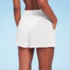 Women's Pull-On Cover Up Shorts - Shade & Shore™ Off-White
