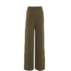 QUIZ Women's Olive Green Buckle Detail Palazzo Pant -Women Clothing Sale GUEST de040fa6 9b24 4735 b738 20ffef3d8fc6