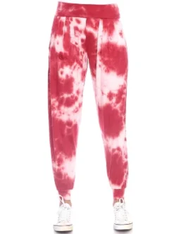 Women's Tie Dye Harem Pants With Pockets - White Mark -Women Clothing Sale GUEST e4022e93 9761 4062 b8fd 77ab027e664c